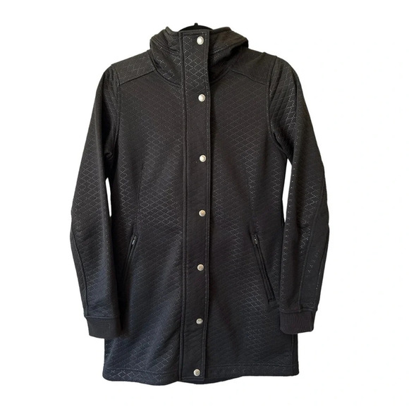 The North Face Women’s Small Black Hooded Jacket Recover Up, Lightweight - Picture 1 of 12